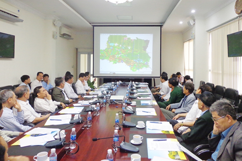 Hội nghị Nguyên lãnh đạo Thị xã tham gia ý kiến về đề án quy hoạch chung thị xã Đông Triều